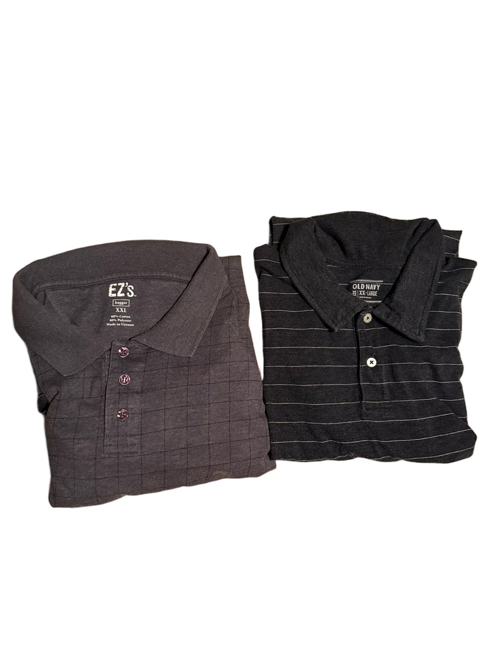 Old Navy and EZ’s Haggar Polo Shirts 2 pack men’s xxl